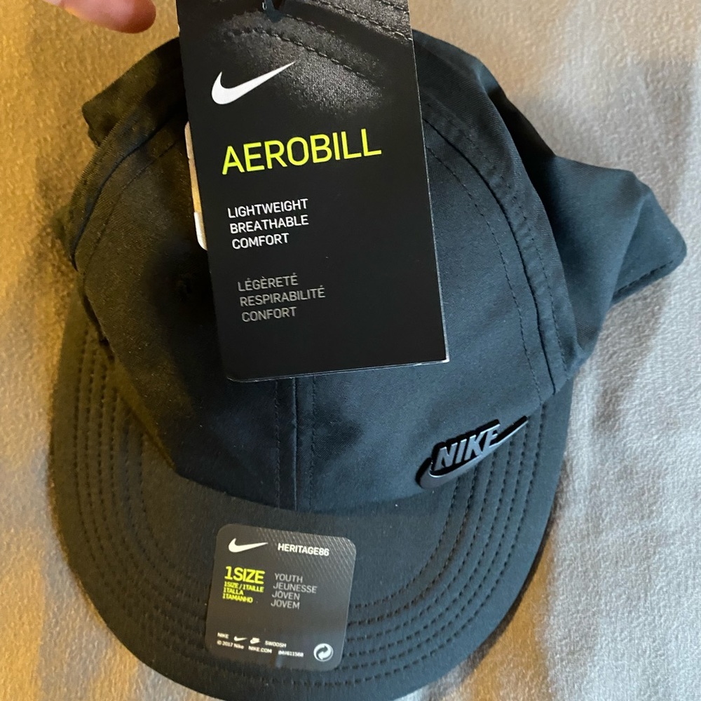 NEW WITH TAGS Unisex Nike Aerobill Black Hat